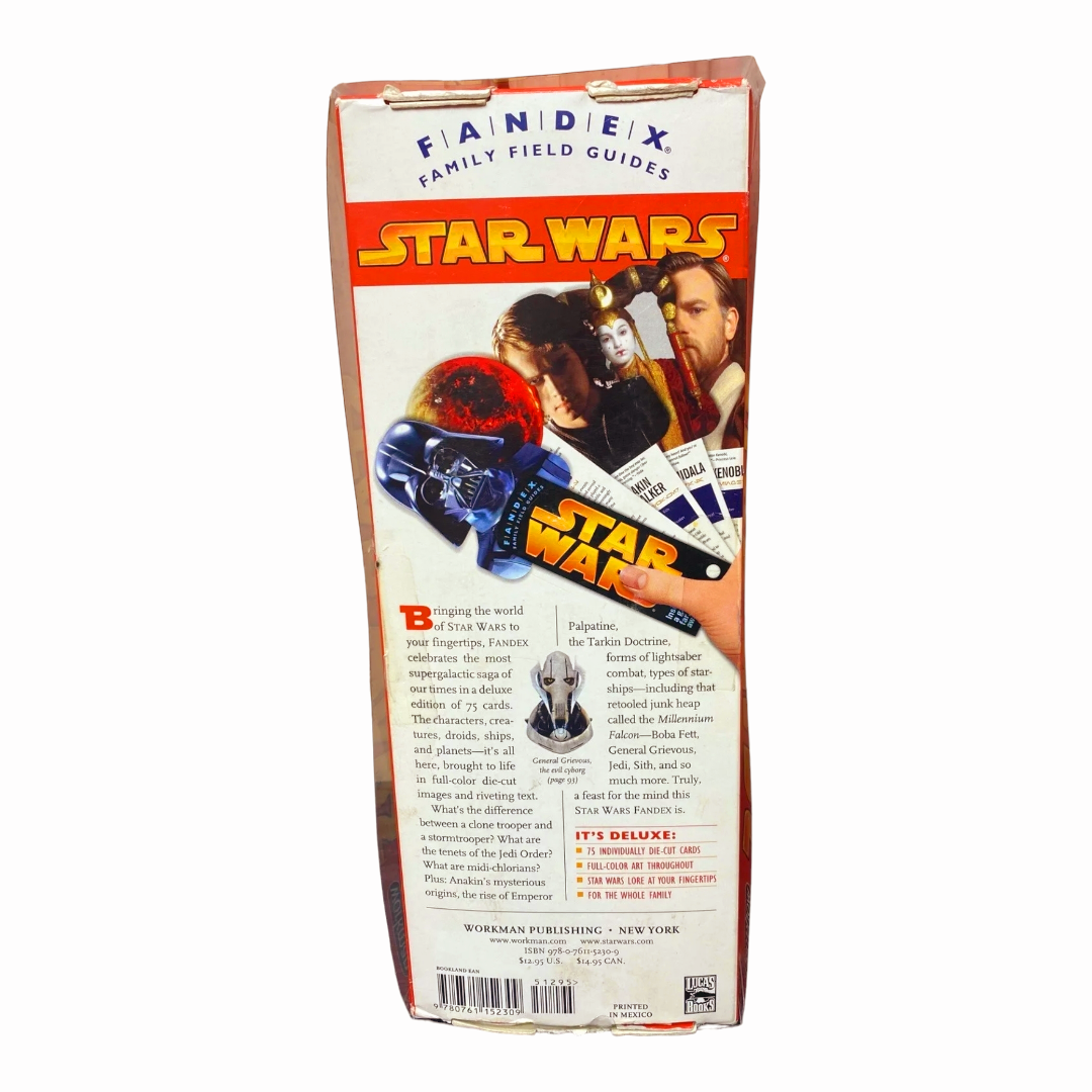 Star Wars 'FANDEX' Family Field Guides Deluxe Edition (75 Die-Cut ColorCards)