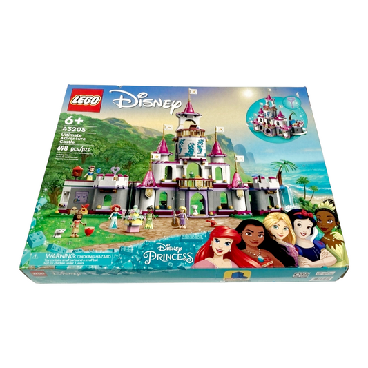 NIB *Lego Disney Princess #43205 "Ultimate Adventure Castle" (698/pcs)