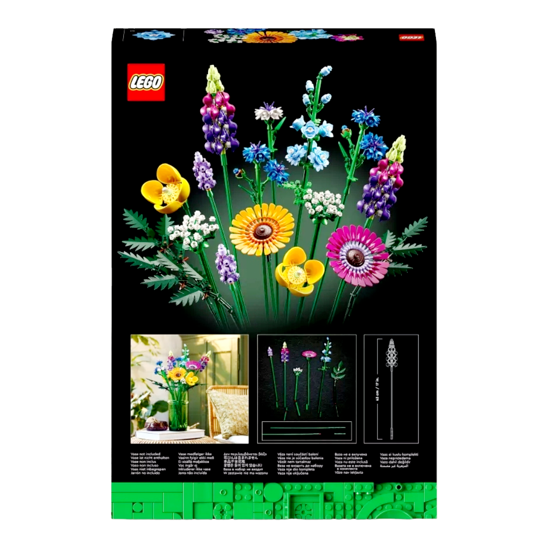NIB *Botanical Collection: Wildflower Bouquet #10313 (939 pcs.) Colorful Flowers