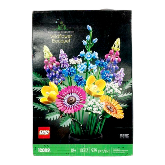 NIB *Botanical Collection: Wildflower Bouquet #10313 (939 pcs.) Colorful Flowers