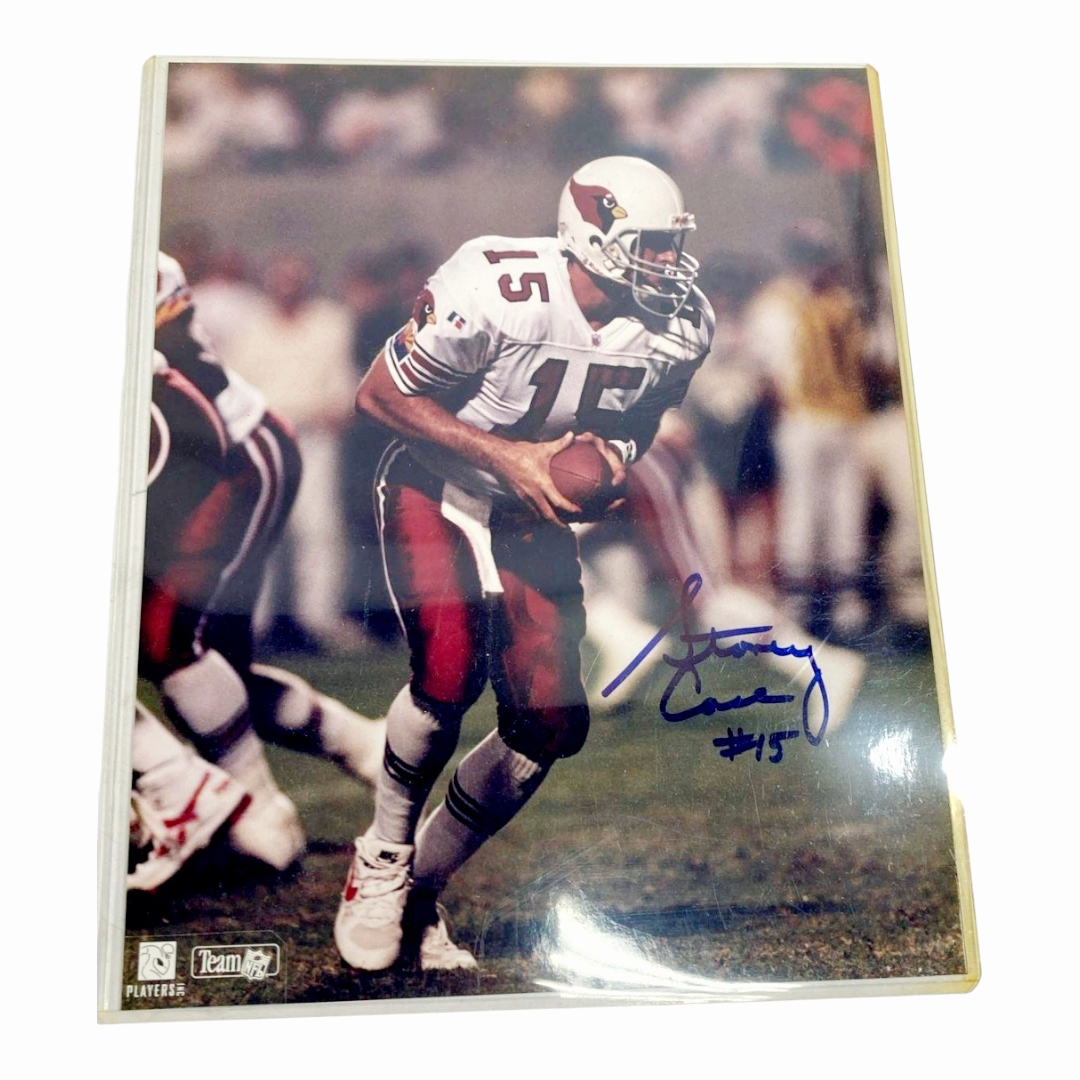 NFL Autograph "Stoney Case" #15 Quarterback Arizona Cardinals w/ COA 8x10 Photo