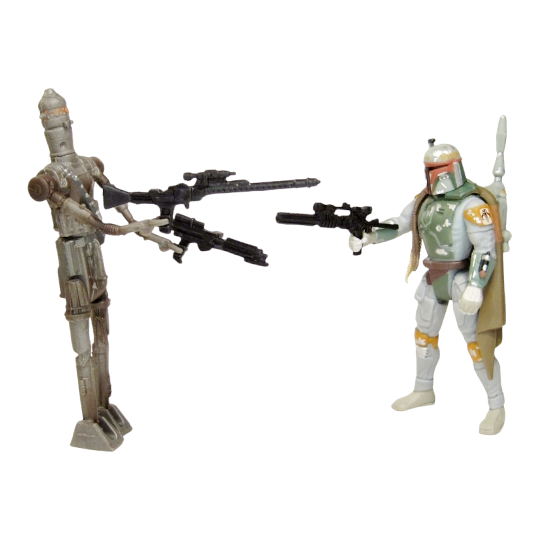 NIB *Star Wars: Shadows of the Empire Bobba Fett vs IG-88 Action Figure & Comic