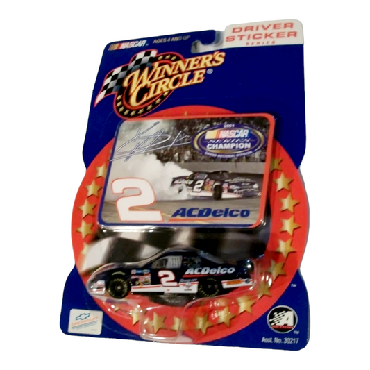 NIB *Winner's Circle #2 KEVIN HARVICK AC DELCO Driver Sticker Series 1:64 Die Cast