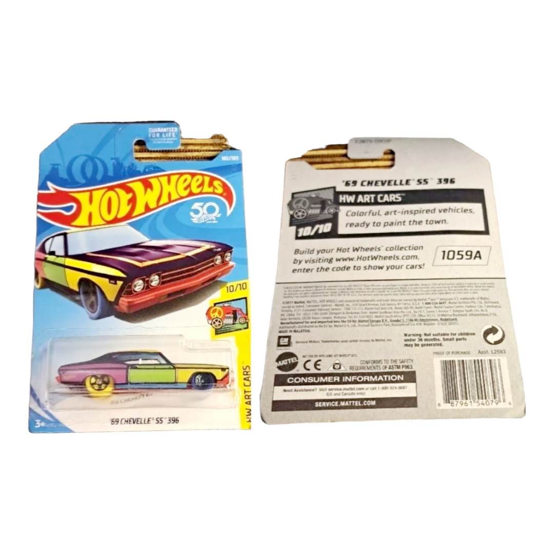 NIB *Hot Wheels (8) Individual Race Team, Art, Rescue, Tooned, and X-Raycers Cars