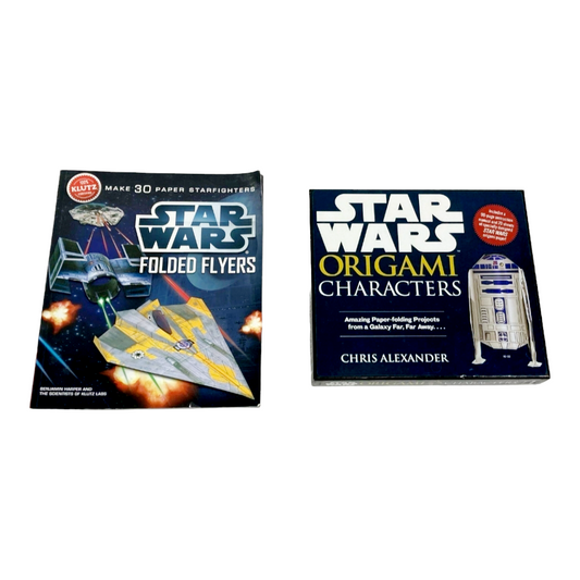 Star Wars: 3D Starfighters/ Folded Flyers & Origami Star Wars Character Books