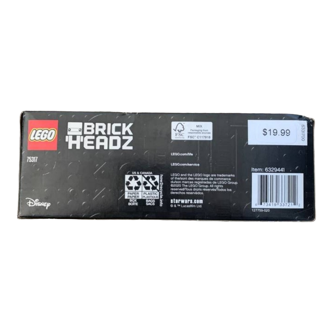 NIB *Lego (75317) 295pcs. BrickHeadz Star Wars "The Mandalorian & the Child"
