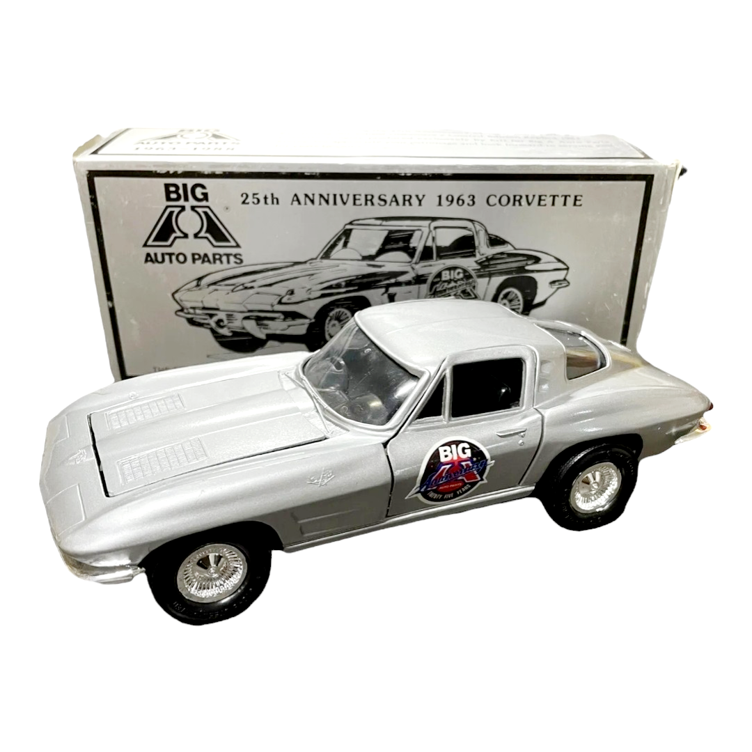 NIB *Ertl Big A Auto Parts 25th Anniversary LE Corvette 1963-1988 No. #9280