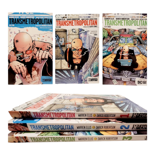 DC Vertigo *Three (3) "Transmetropolitan" Comic Books #1-3 Ellis & Robertson