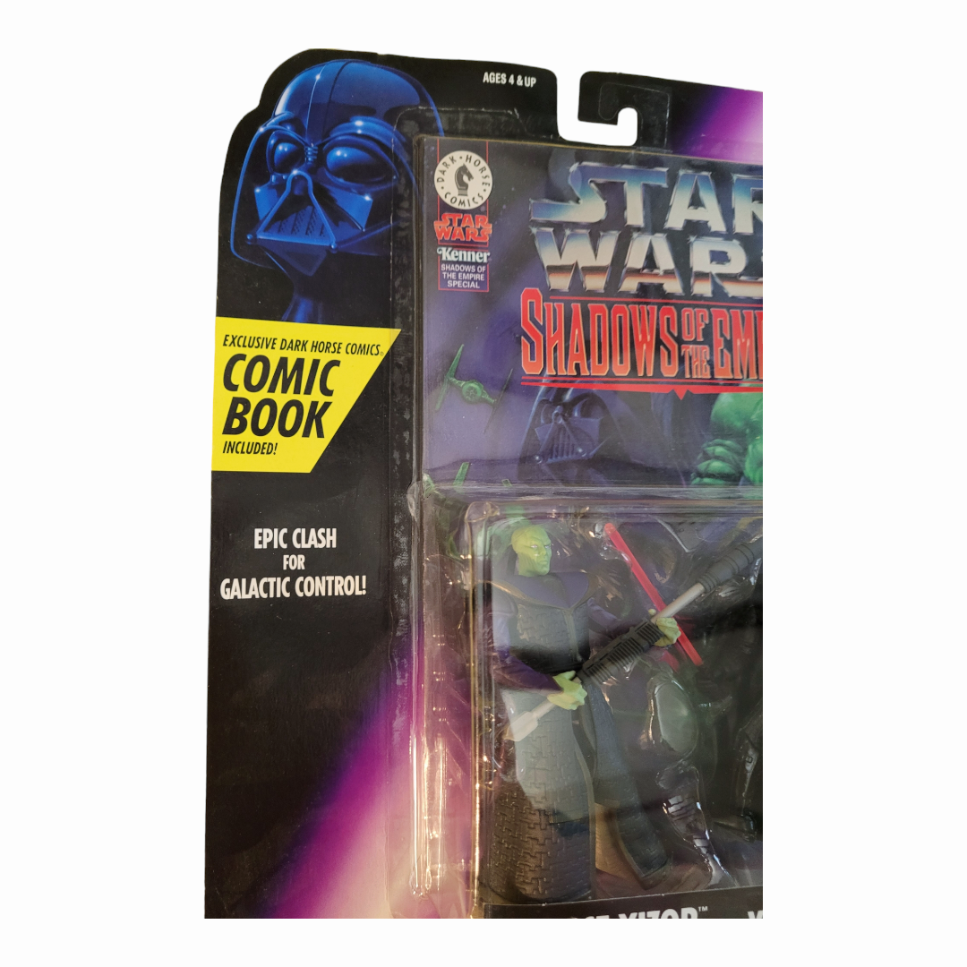 NIB *Star Wars: Shadows of the Empire "Prince Xizor vs. Darth Vader" Figures + Comic