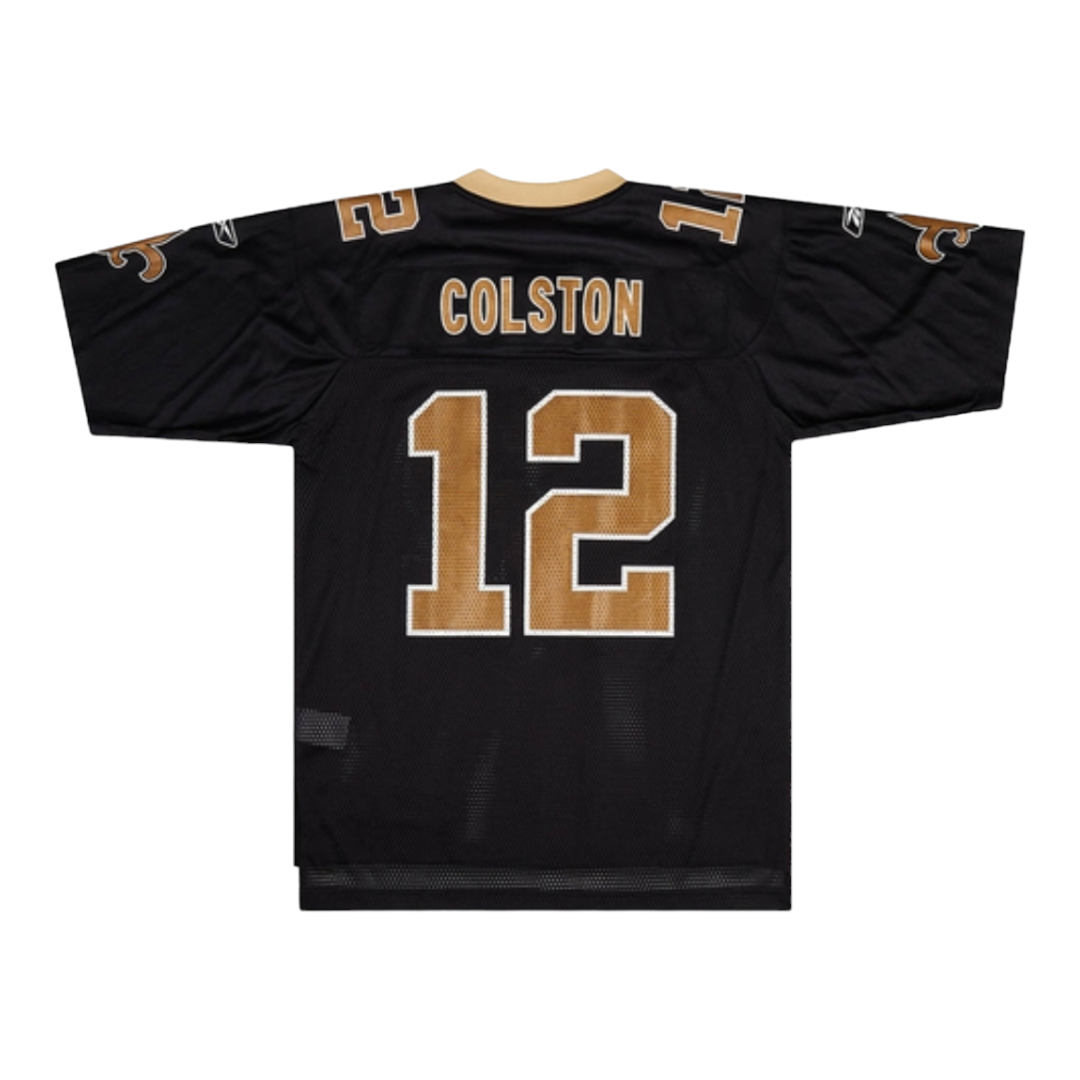 NFL *Vtg. Reebok 'Marques Colston' #12  New Orleans Saints Jersey (Size Medium)