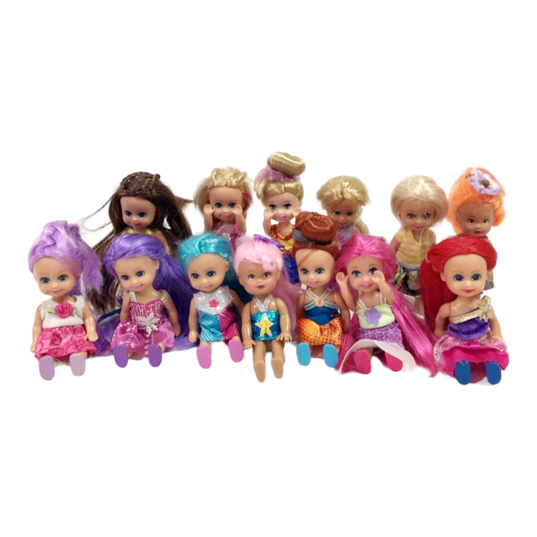 Zuru *Sparkle Girlz (13) Littlest Friends Collection w/ Removable Dresses & Shoes