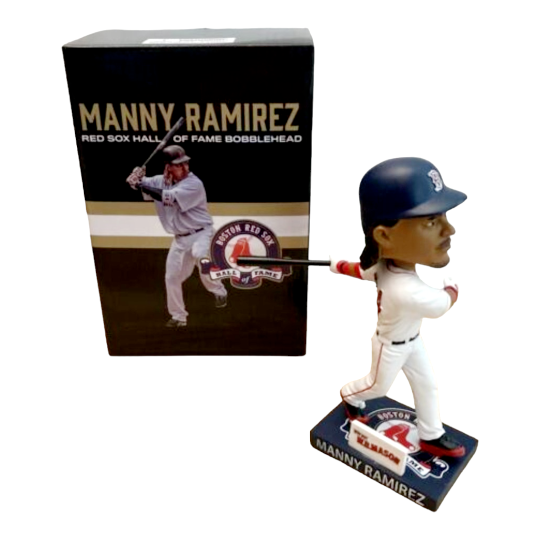 NIB *MLB Boston Red Sox 'Manny Ramirez' Hall of Fame Bobblehead Exclusive Rare