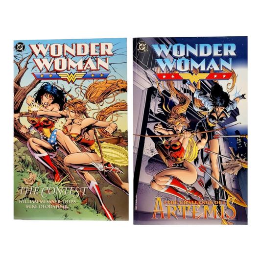 DC Comics *(2) Wonder Woman: "The Contest" & "The Challenge of Artemis"