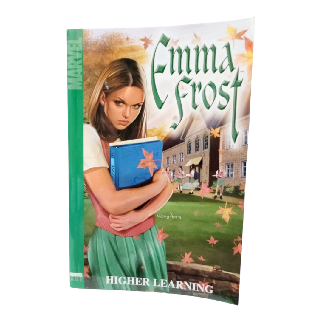 3 Marvel Books "Emma Frost" (Vol. #1 - 18) Higher Learning, Mind Games, Bloom