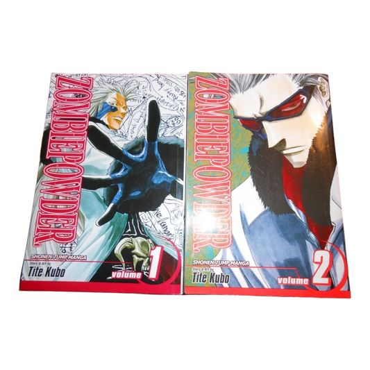 "ZombiePower" Manga Books #1 & #2 Tite Kubo English VIZ Media