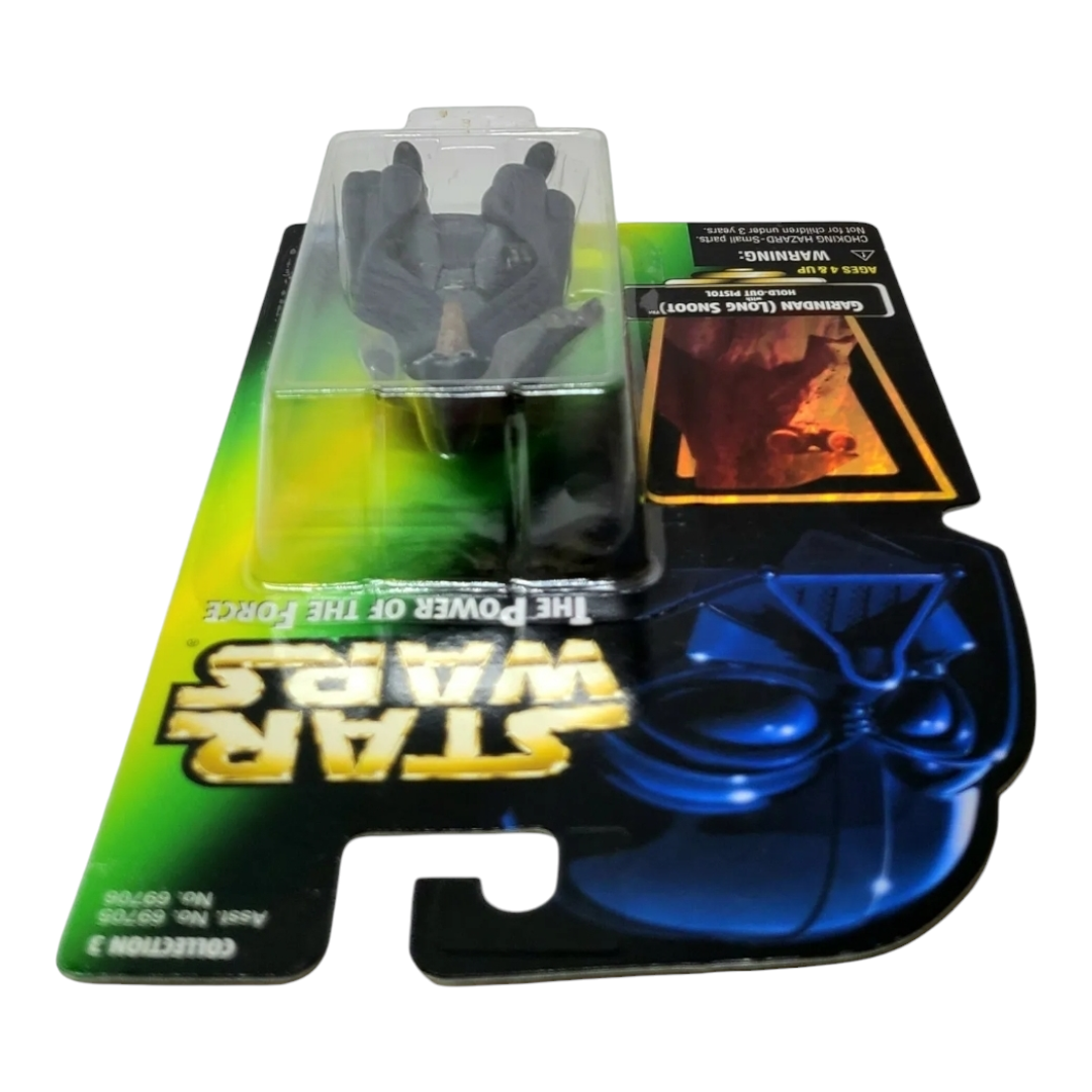 NIP *Star Wars Power of the Force: Garindan (Long Snoot) Action Figure Hologram 1997