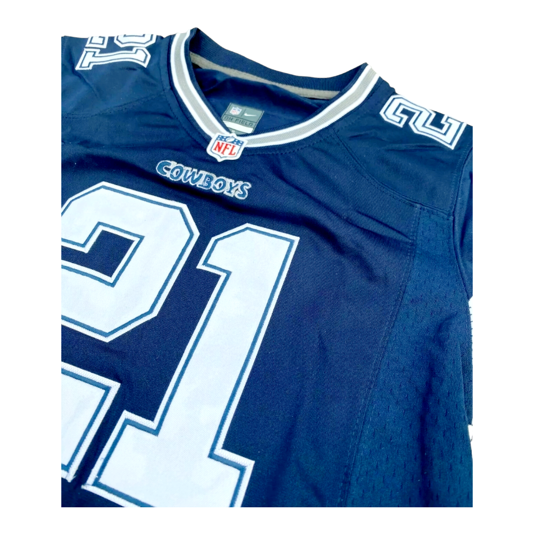 NFL *Dallas Cowboys Jersey Ezekiel "ELLIOTT #21" Navy Blue Stitched Game Jersey