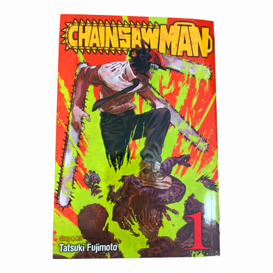 "Chainsaw Man" Volume #1 Manga Book (Shonen Jump Comics) 2019 by Fujimoto