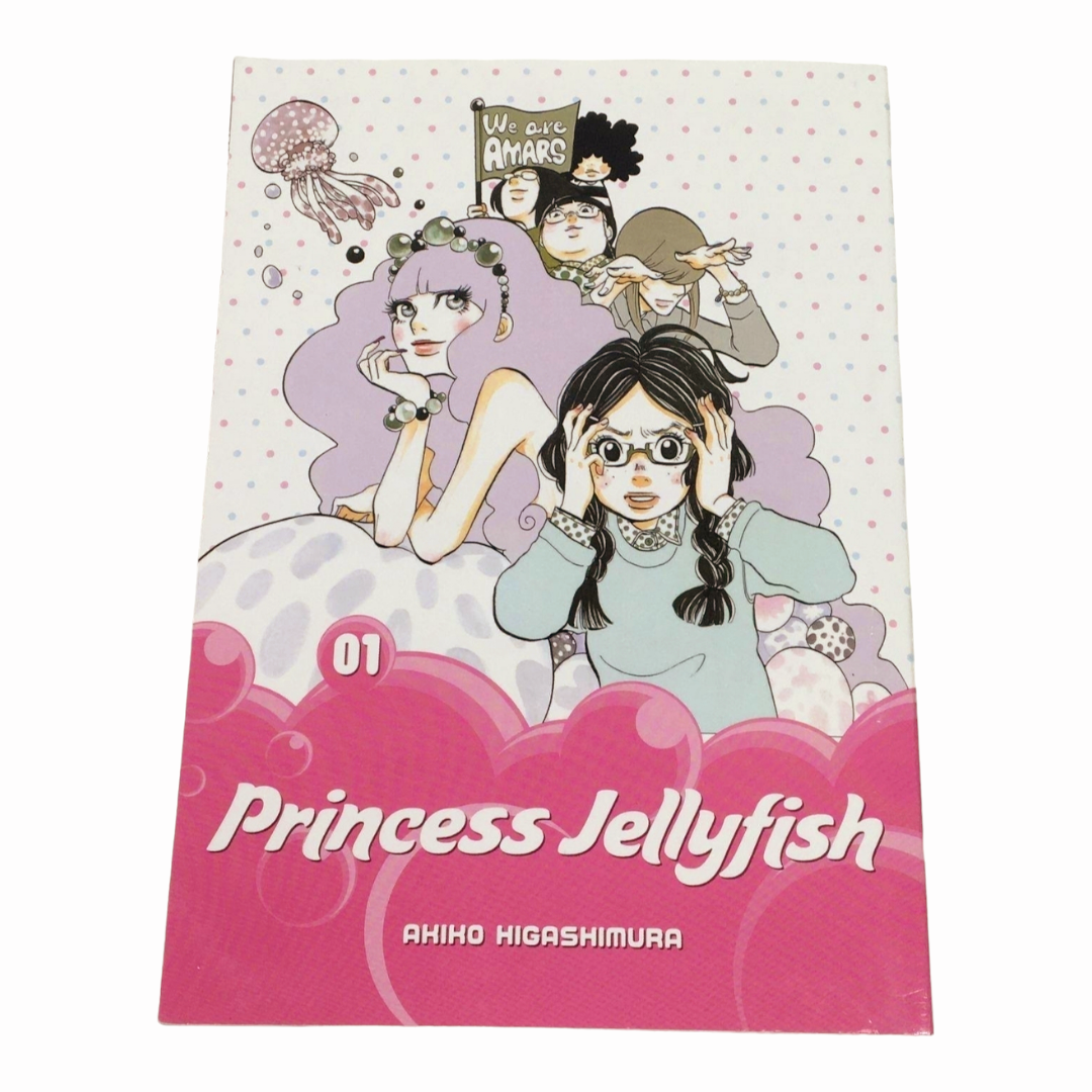 "Princess Jellyfish" Manga/Graphic Novels (Volumes #1 - 3) Like-New Condition