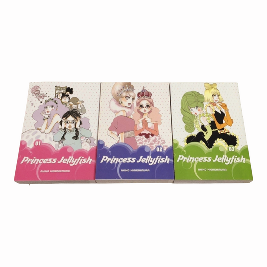 "Princess Jellyfish" Manga/Graphic Novels (Volumes #1 - 3) Like-New Condition