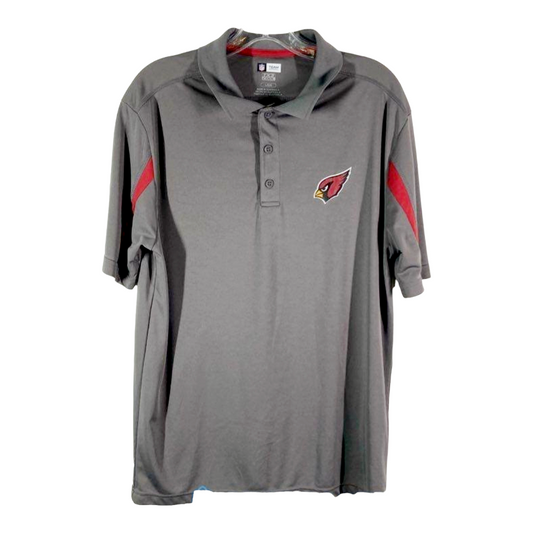 Nice *NFL Arizona Cardinals Football Graphics Polo (Team Apparel) TX3 Cool (Size Lg)
