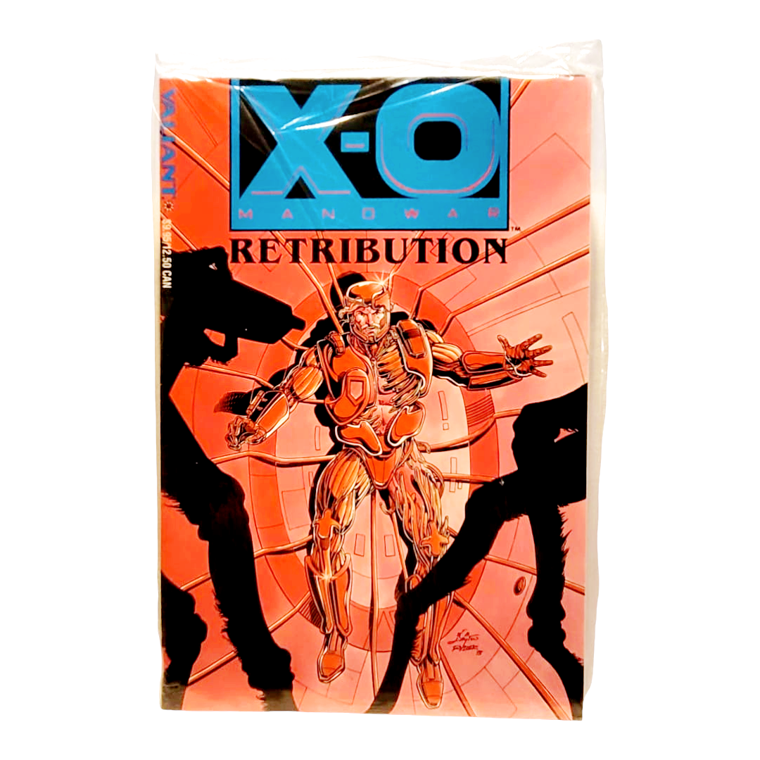 Two (2) X-O Manowar Comic Books: "Retribution" & "Database Vol. #1"