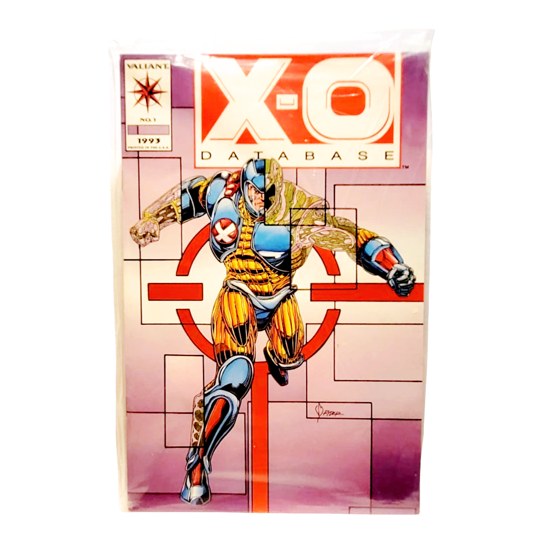 Two (2) X-O Manowar Comic Books: "Retribution" & "Database Vol. #1"