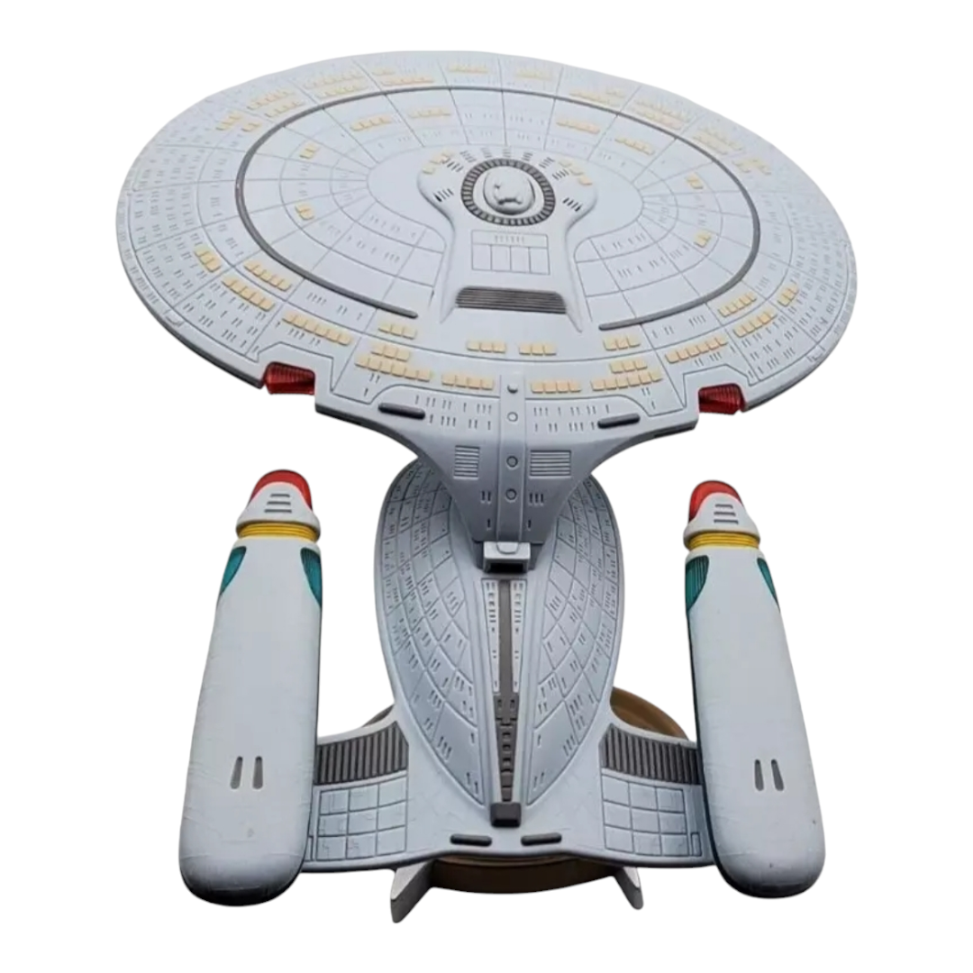 Star Trek (92') USS Enterprise NCC 1701-D Space Talk Series Playmates & Stand