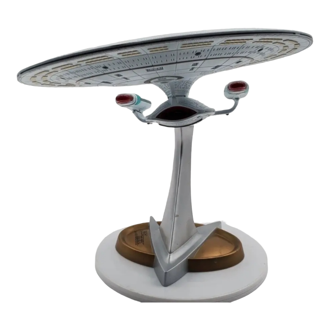 Star Trek (92') USS Enterprise NCC 1701-D Space Talk Series Playmates & Stand