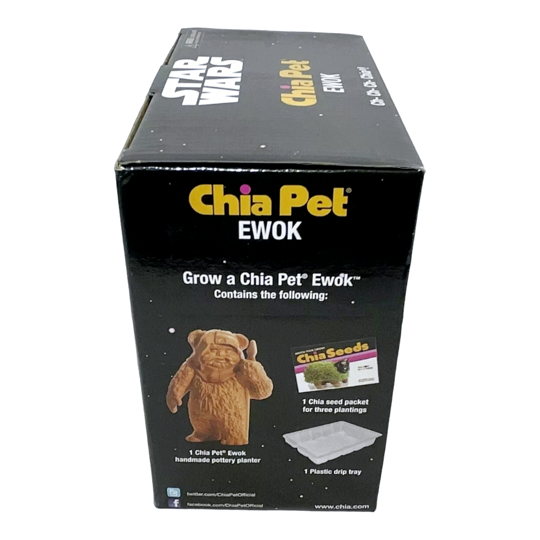 NIB *Star Wars Chi PET "EWOK" Pet Planter Figure Disney Lucasfilms