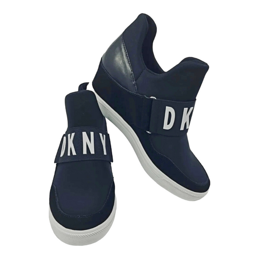 NEW *DKNY Wedge Plain Toe Casual Street Cruise Style Women's Shoe (5.5M)