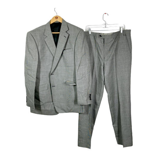 Marks & Spencer: Luxury Alfred Gray Suit * Pants (40×33) & Jacket (46L)