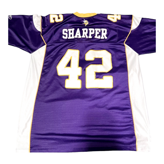 NFL *Minnesota Vikings "Darren Sharper" Reebok Football Jersey (Size: XL)