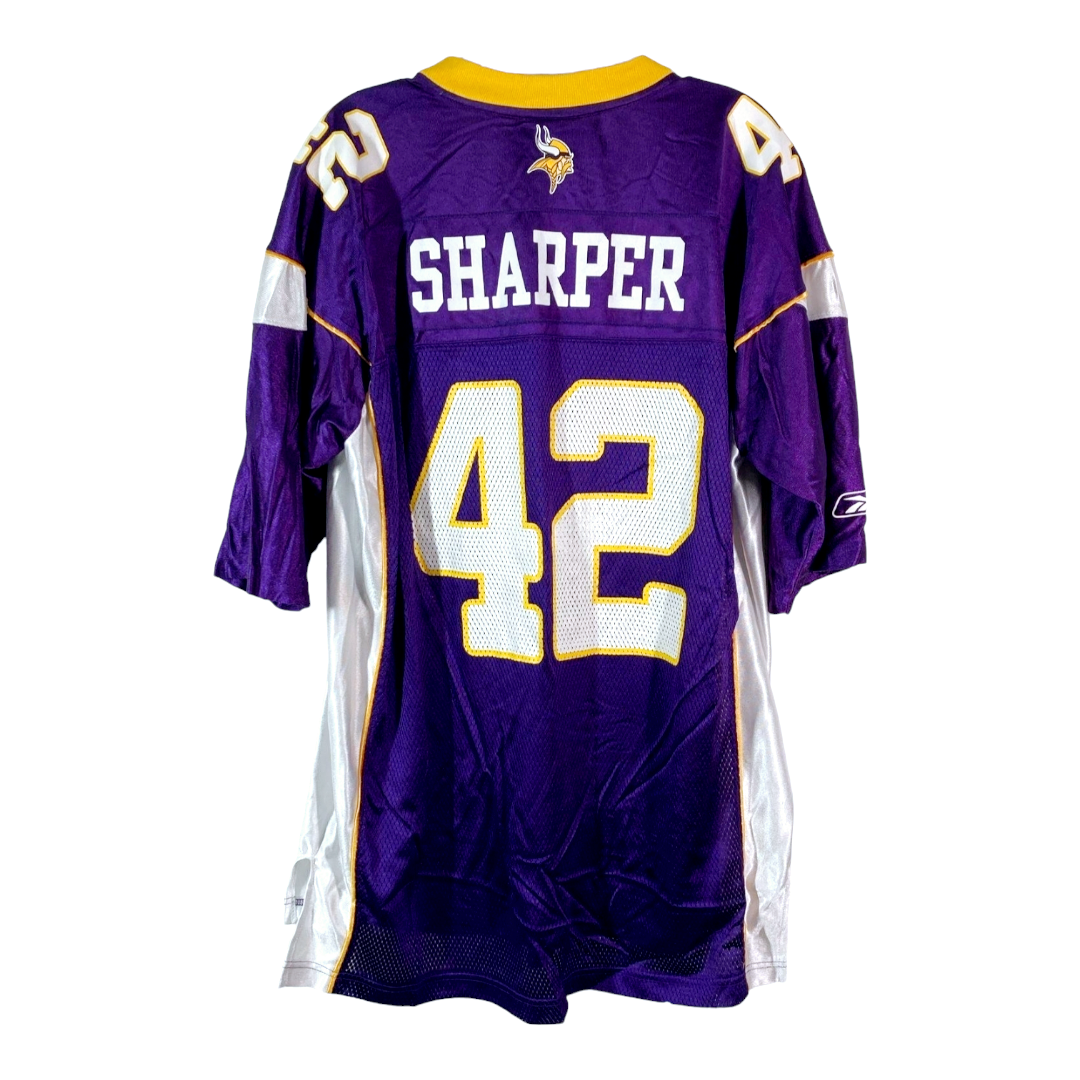 NFL *Minnesota Vikings "Darren Sharper" Reebok Football Jersey (Size: XL)