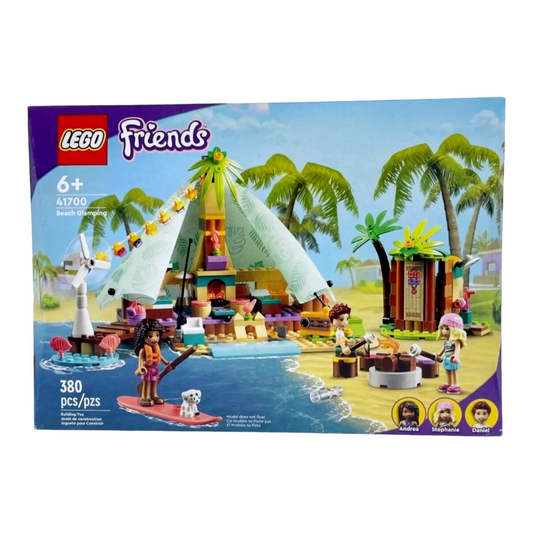 NIB *Lego Friends: Beach Camping #41700 (380pcs) Includes: 3 People, Puppy