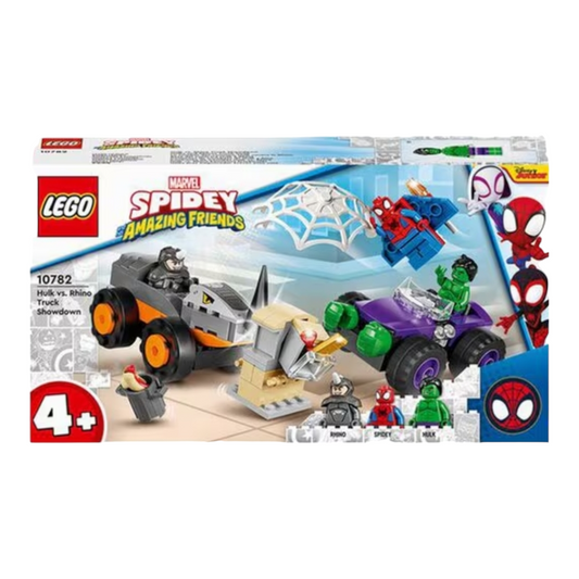 NIB *Lego Marvel Spidey & His Friends Set #10782 "Hulk vs Rhino Truck Showdown