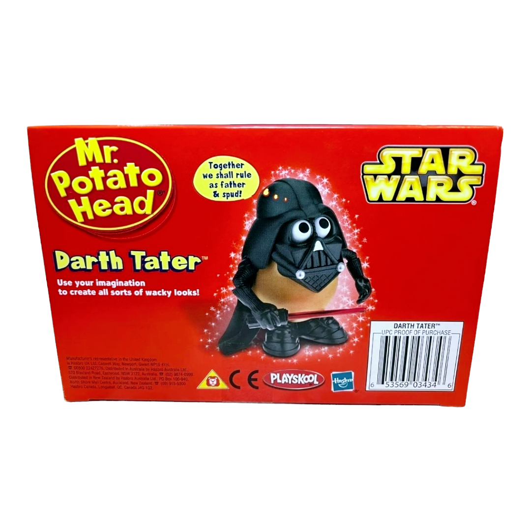 NIB *Star Wars Playskool Darth Tater Mr. Potato Head Darth Vader Hasbro (2004)