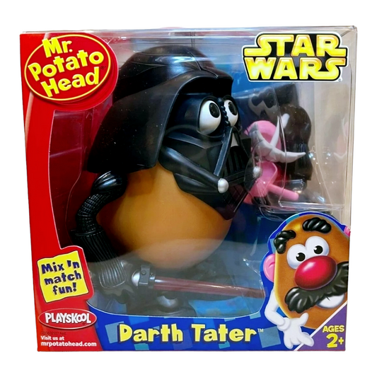 NIB *Star Wars Playskool Darth Tater Mr. Potato Head Darth Vader Hasbro (2004)