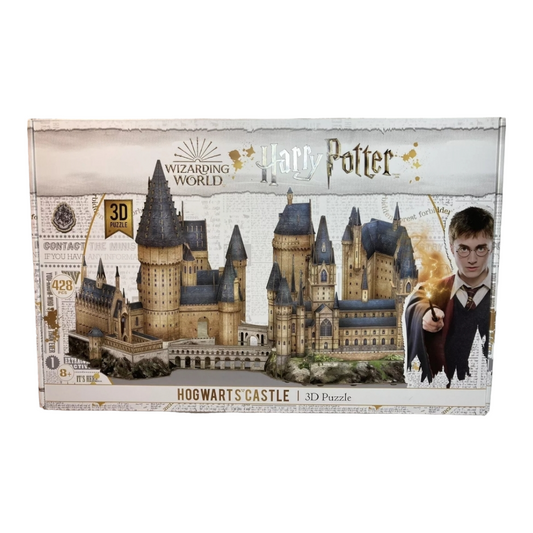 NEW *Harry Potter Wizarding World Hogwarts 3D Castle Puzzle (428pcs)