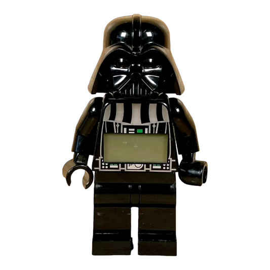 LEGO *Star Wars #9002113 Black & Grey Battery Power Darth Vader Alarm Clock