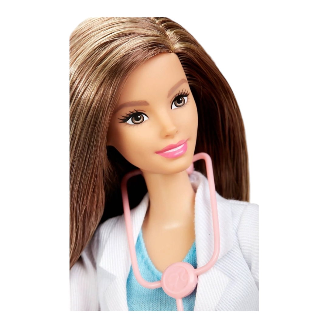 NIB *Barbie Careers "Pediatrician Playset" w/ toddler patient (2015) Mattell