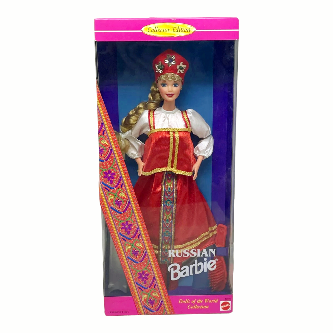 NIB *Barbie 12" Dolls of the World "Russian Doll" 1996 Collector’s Edition Vtg.