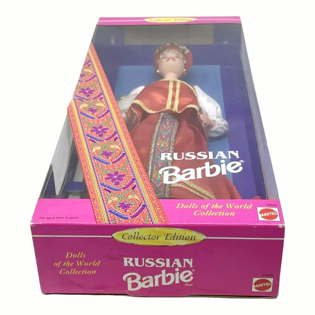 NIB *Barbie 12" Dolls of the World "Russian Doll" 1996 Collector’s Edition Vtg.