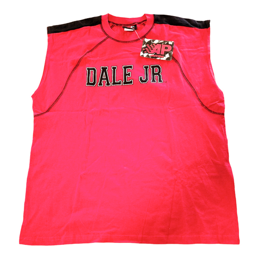 NWT *AP Action "Dale Jr." #8 Sleeveless Red T-Shirt (Size XLarge) NASCAR