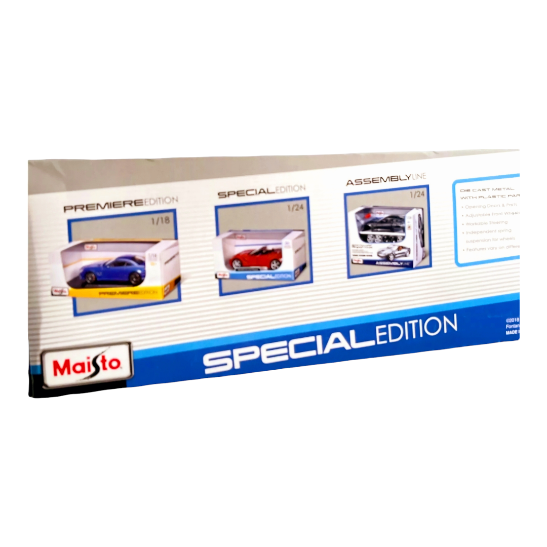 NIB *1967 Chevy Camaro SS 396 Convertible-Blue. Maisto Special Ed. 1/18 Scale