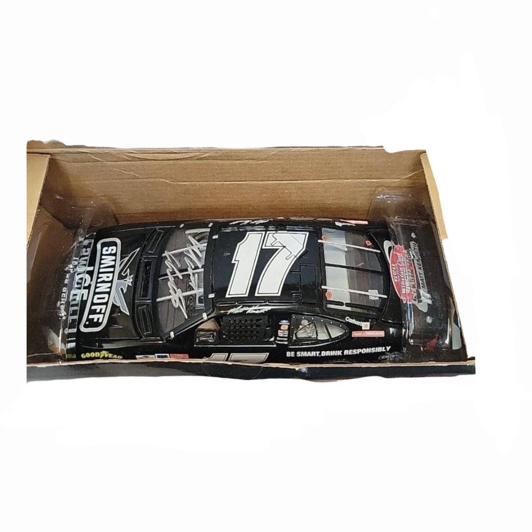 NIB *NASCAR Matt Kenseth Signed #17 Smirnoff Ice Ford Taurus 2004 Die-Cast 1:24