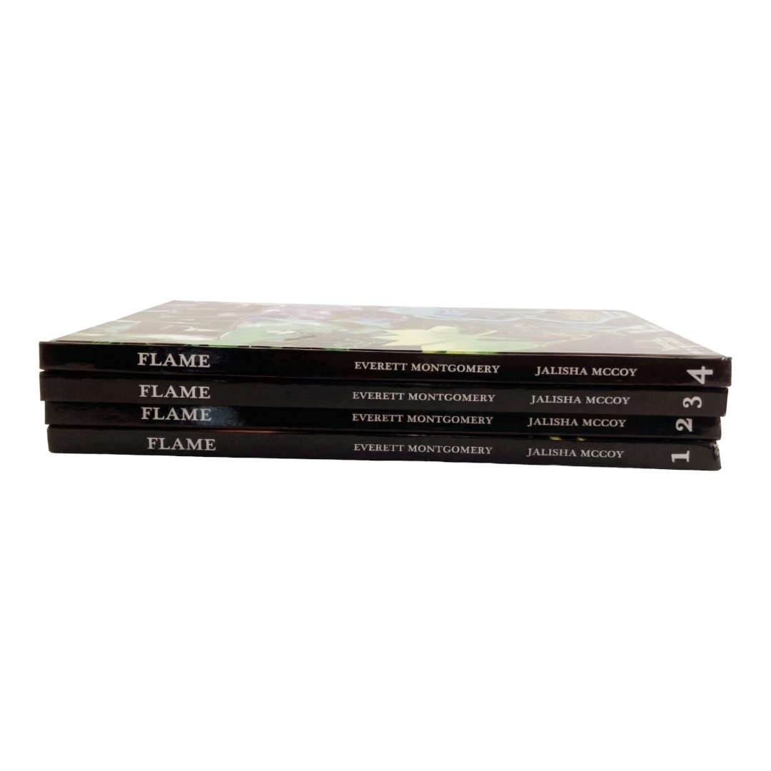 Ultimate Graphic Novels 'FLAME' Hardback Books #1-4 (All 4 Books Signed)