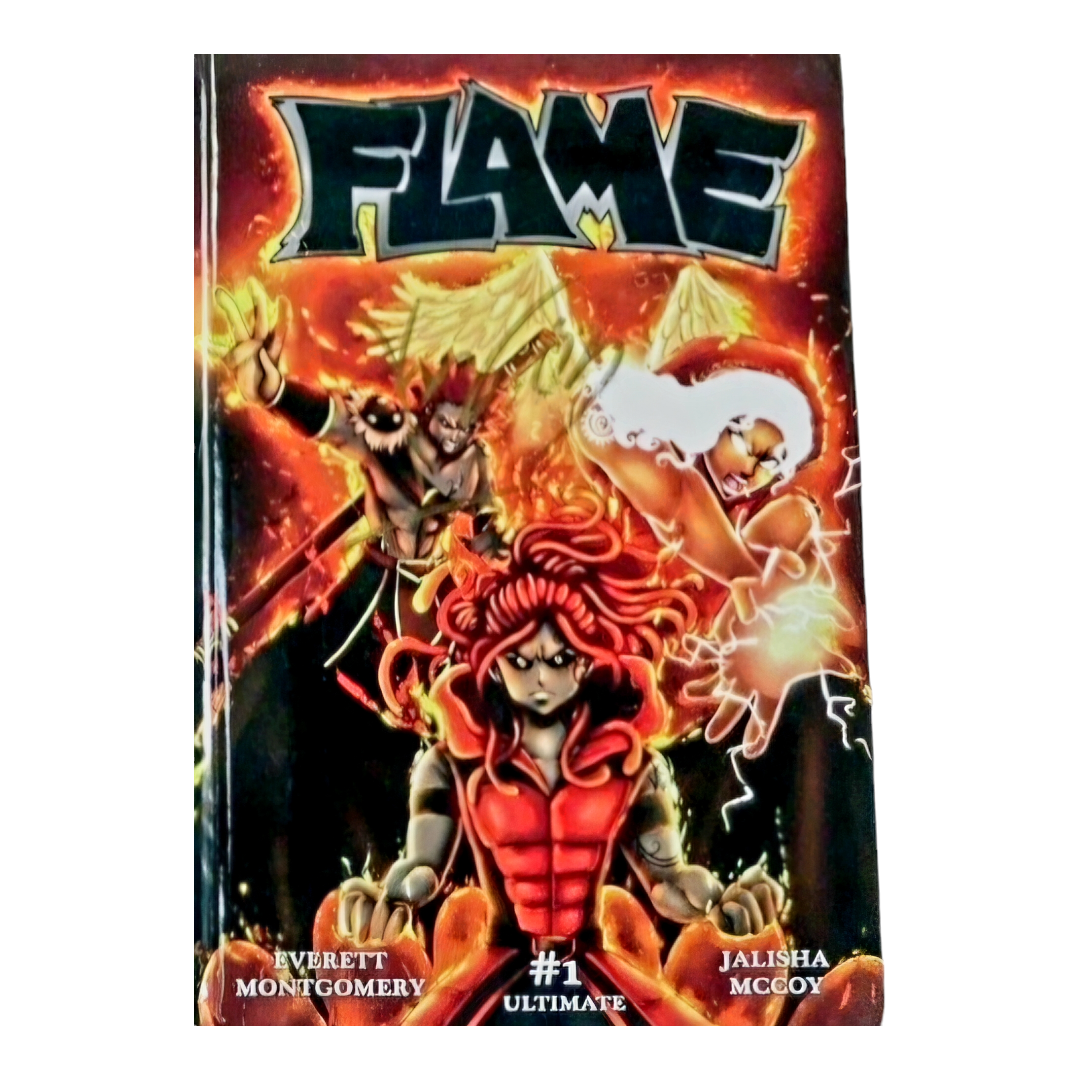 Ultimate Graphic Novels 'FLAME' Hardback Books #1-4 (All 4 Books Signed)