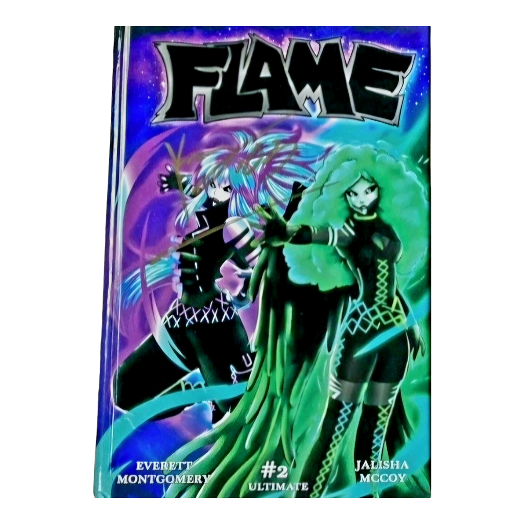 Ultimate Graphic Novels 'FLAME' Hardback Books #1-4 (All 4 Books Signed)