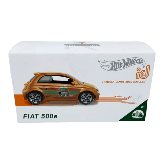 NIB *Hot Wheels Uniquely ID    Fiat 500e Model "HW Metro" Car (Series 1) Limited Run